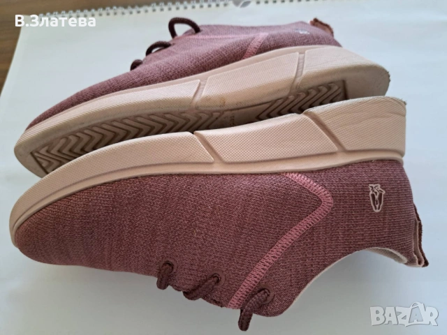 Маратонки HUSH PUPPIES, №38,цвят сьомга - на платформа, снимка 4 - Дамски ежедневни обувки - 54694743