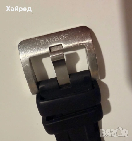 Мъжки Часовник BARBOS Pacific 1000M diver/дайвър, снимка 7 - Мъжки - 53977858