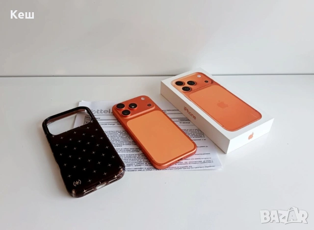 Apple iPhone 17 Pro ( нов,7 зареждания,100% батерия 36м. гаранция), снимка 5 - Apple iPhone - 54065821