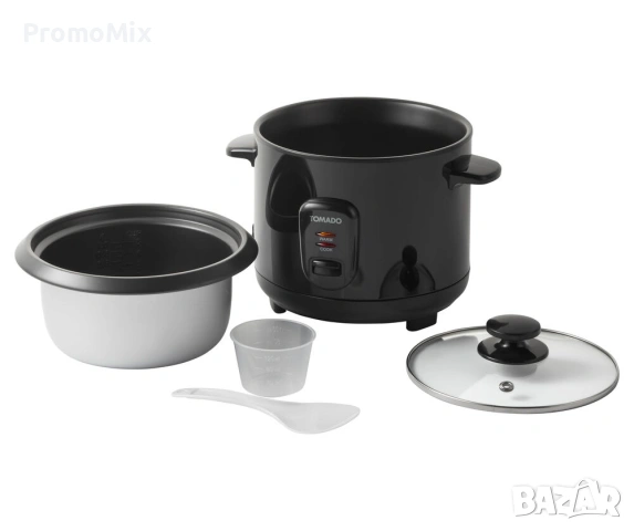 Оризовар Tomato TRC1001B 400W Уред за варене на ориз Оризоварка, снимка 7 - Уреди за готвене на пара - 54351819