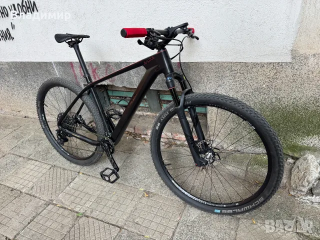 MTB Radon Jealous Full Carbon размер L / 20" супер олекотено ~9 кг, снимка 3 - Велосипеди - 55571071