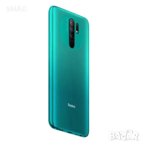 Запазен Xiaomi Redmi 9 4/64GB (Ocean Green) с NFC + кутия, снимка 6 - Xiaomi - 55320649