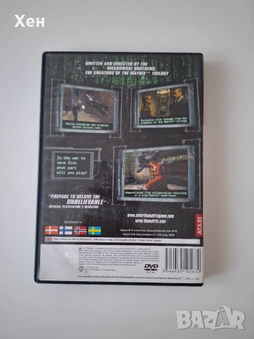 Enter the Matrix PS2 Playstation 2, снимка 2 - Игри за PlayStation - 55177680