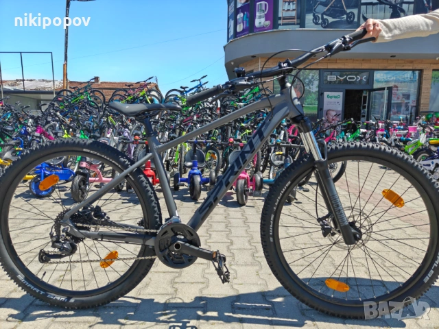 PA Велосипед 27.5" APOLON сив, снимка 11 - Велосипеди - 54493649