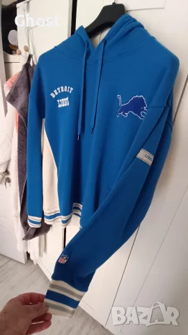 Мъжки суичър с качулка (hoodie) на американския футболен отбор Detroit Lions., снимка 3 - Фен артикули - 55554640