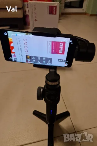 Стабилизатор за смартфони-Гимбал- Zhiyun-Tech SMOOTH 4, снимка 11 - Чанти, стативи, аксесоари - 50407530