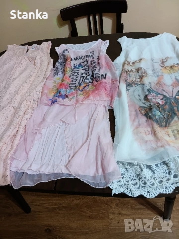 Дамски рокли- малки номера, снимка 16 - Тениски - 49722549