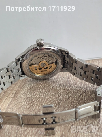 ​Seiko Presage Cocktail Time "Blue Moon" SRPB41J1 (Пълен комплект) – Като нов!, снимка 6 - Мъжки - 55250934