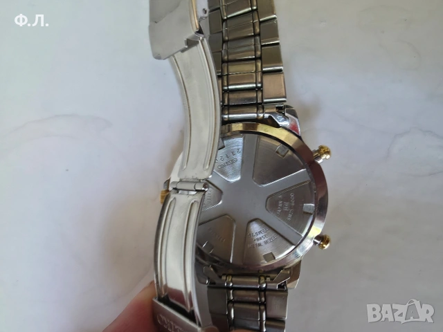 Seiko Chronograph Olympic Chronograph 6M25-6000 Dancing Hands, снимка 7 - Мъжки - 54774290