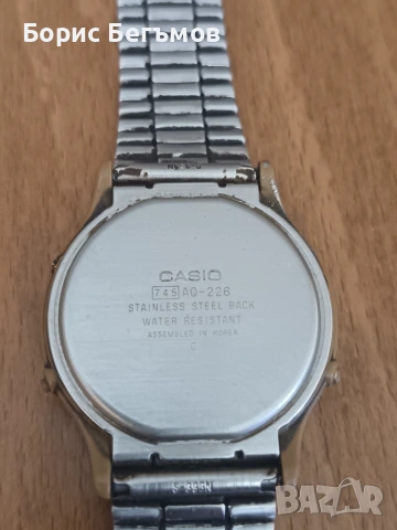 Casio AQ-226 Vintage  745 | Аналогово-цифров часовник, снимка 6 - Мъжки - 55212245
