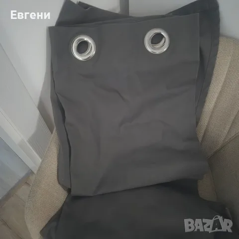 Сиви завеси ИКЕА, снимка 3 - Пердета и завеси - 55480824