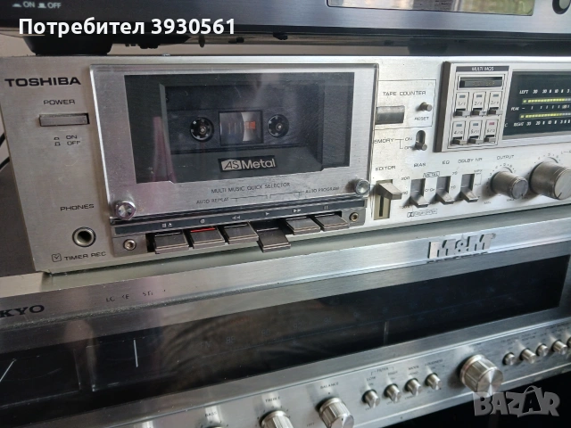 Два vintage дека Toshiba и Major, снимка 6 - Декове - 52991001