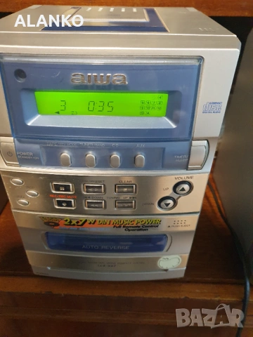 Мини Аудио система AIWA LCX-337, снимка 6 - Аудиосистеми - 54581986