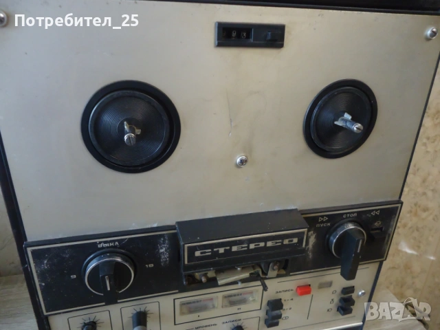 Стар магнетофон, снимка 3 - Друга електроника - 54324391