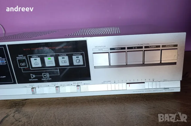 Sony TA-AX205  Стерео усилвател, снимка 4 - Ресийвъри, усилватели, смесителни пултове - 55613182