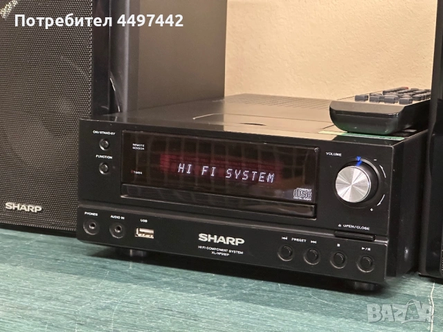 Микро Система SHARP XL-HF200P, снимка 2 - Друга електроника - 54169478