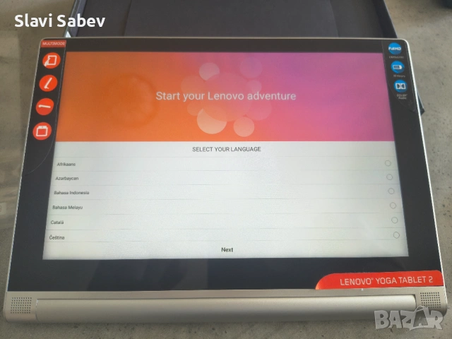 Lenovo yoga tab 2