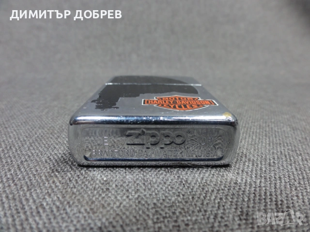ОРИГИНАЛНА БЕНЗИНОВА ЗАПАЛКА ZIPPO HARLEY-DAVIDSON Е 06, снимка 5 - Колекции - 54913934