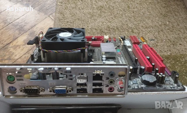 Оборудвано Дъно Biostar N68S3+ с AMD Athlon ll X2 240 +4gb.Ram, снимка 3 - Дънни платки - 50055486