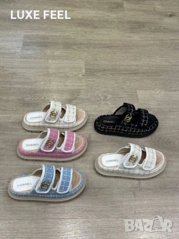 Chanel ⚜️Дамски Чехли , снимка 2 - Чехли - 54793954