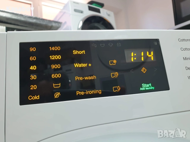 UK Miele W1 Selection Пералня Миеле 12м Гаранция, снимка 2 - Перални - 54952599