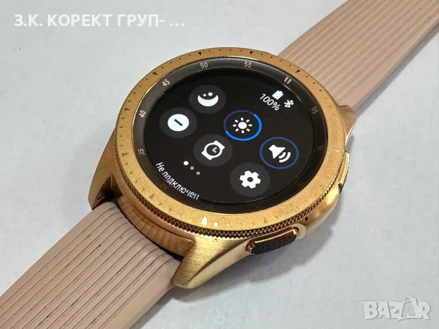 Samsung Galaxy Watch 42 мм Gold (SM-R810), снимка 7 - Смарт часовници - 55485853