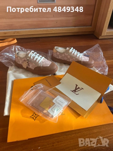 Louis Vuitton обувки - Дамски, снимка 3 - Дамски елегантни обувки - 54806386