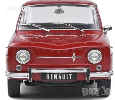 Renault 8, мащаб 1:18 Solido.