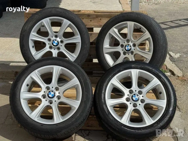 5х120 17 Цола Джанти BMW e46 E90 X1 X3 5x120 Ет 37 J 7.5 Централен отвор 72.6 Без криво и заварки Це