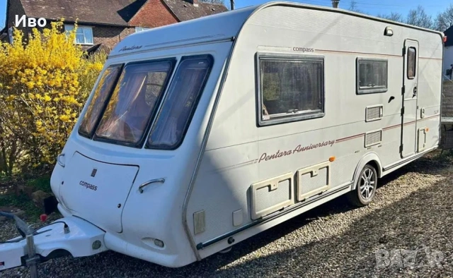 Продавам четири местна каравана „Compass Pentara 524“ 2006г. напълно оборудвана и с ФОРСЕЛТ! , снимка 7 - Каравани и кемпери - 54040635