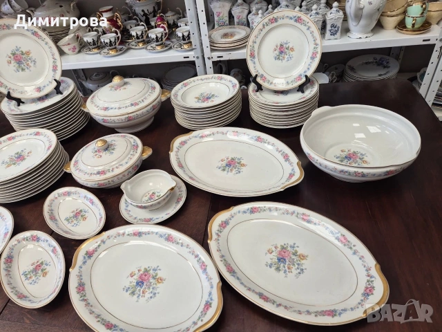 Голям сервиз за хранене, Limoges , снимка 3 - Сервизи - 53956160