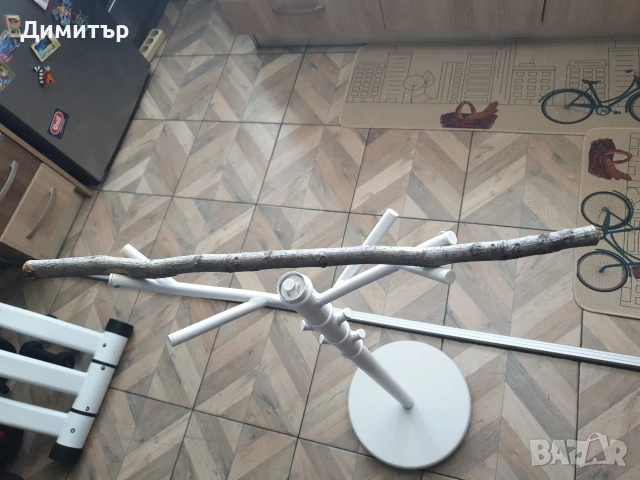 голяма стойка за папагал, снимка 4 - За птици - 54490965