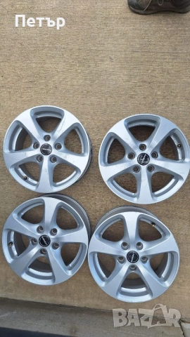 АЛУМИНИЕВИ ДЖАНТИ МЕРЦЕДЕС AУДИ ФОЛСВАГЕН ШКОДА -5x112х57.1-15 цола