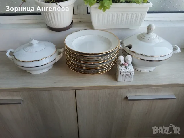 Винтидж немски порцеланов сервиз 