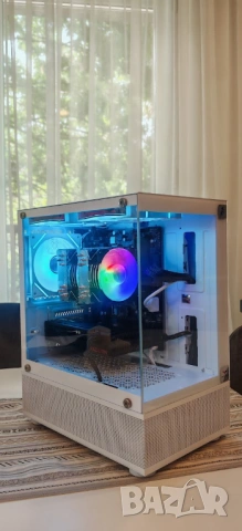 Продавам Бюджетно Геймърско PC Ryzen 5 5500/16Gb/512GB SSD+1000Gb HDD/Sapphire RX 6600/Гаранция, снимка 2 - Геймърски - 54775468