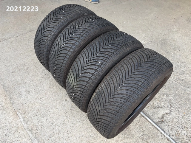 4 броя всесезонни гуми 215/55/17 Kleber, снимка 4 - Гуми и джанти - 54423855