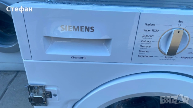 Пералня за вграждане SIEMENS 8 кг, снимка 2 - Перални - 54932746
