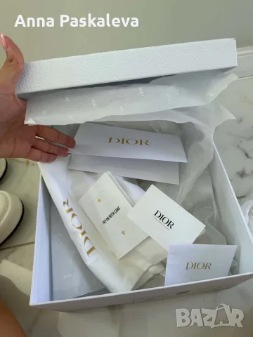 Кецове Dior от агнешка кожа с косъм, снимка 3 - Кецове - 55514051