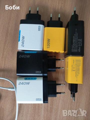 Зарядни USB - изходи с мощност до 240 вата, снимка 3 - Оригинални зарядни - 54930038