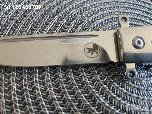Сгъваем полуавтоматичен нож Microtech -105x225, снимка 3 - Ножове - 55052771