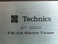 Technics ST-3500 – FM/AM стерео туниър, National, Япония – vintage класика, снимка 5
