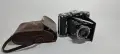 Ретро фотоапарат Zeiss Ikon Nettar (1930-те) с кожен калъф, снимка 1