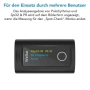 ViATOM Bluetooth Пулсоксиметър с Офлайн Съхранение и Лента – Пръст, снимка 4