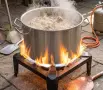 пирустия газов котлон за варене на открито , снимка 1