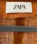 ZAPA Paris 100% ленено дизайнерско сако EU 42 | Тиквен цвят | Френски премиум лукс | Scalloped дизай, снимка 5