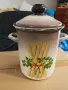 Чисто нова емайлирана тенджера за аспержи , снимка 1