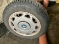 зимни гуми KUMHO 185/65/ 15 с железни джанти и тасове БМВ, снимка 5