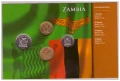 СЕТ С ЧЕТИРИ МОНЕТИ ЗАМБИЯ 2012 ГОДИНА, снимка 2