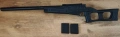 Продава се Airsoft реплика снайпер Swiss Arms SAS 08 Spring - Black - Cybergun/Well, снимка 2
