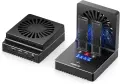 Докинг Станция NVMe M.2 SATA SSD Cloner, USB 3.2 Gen 2, 20 Gbps, сгъваем охлаждащ вентилатор,, снимка 1